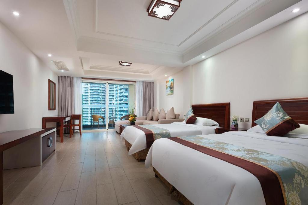 Sanya Shanghai Huating Boutique Resort Hotel Exterior foto